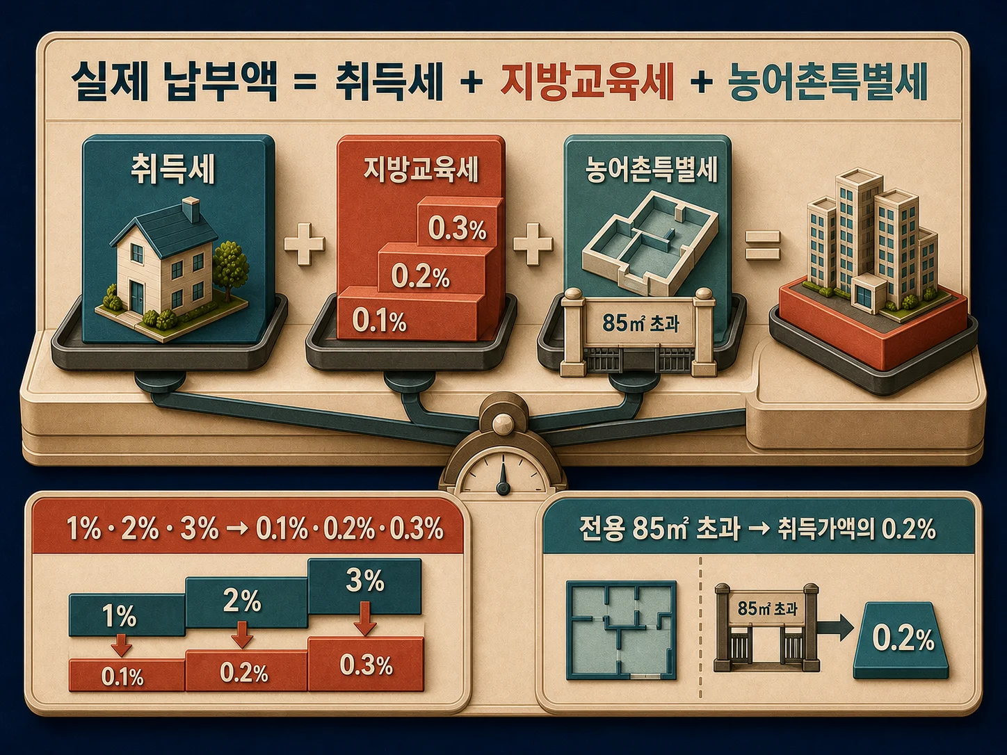 2026년 주택 취득세 감면 4가지와 적용 요건