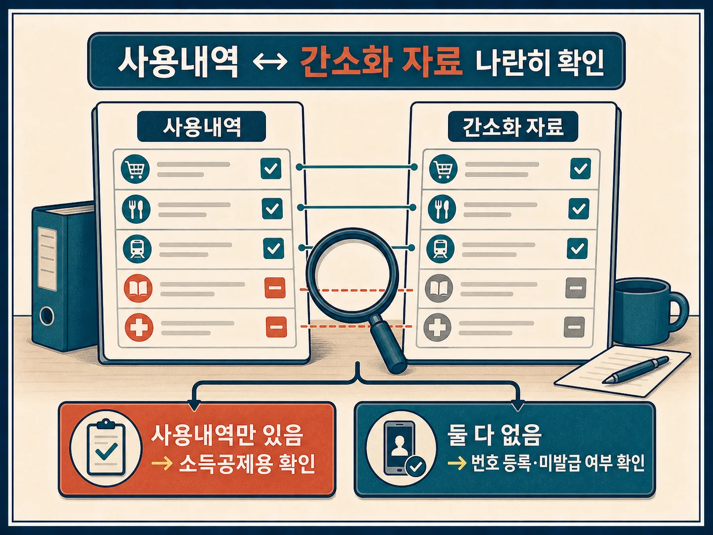 연말정산 간소화 자료에서 현금영수증 누락 확인 방법