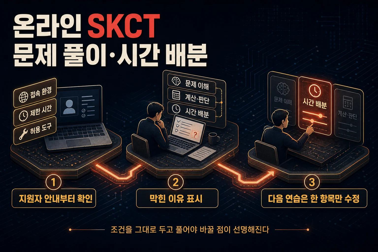 온라인 SKCT 문제 풀이와 시간 배분 전략