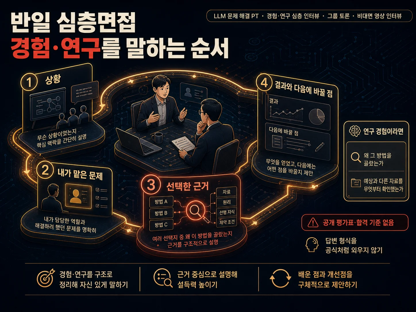SK하이닉스 반일 심층면접 경험·연구 답변 정리