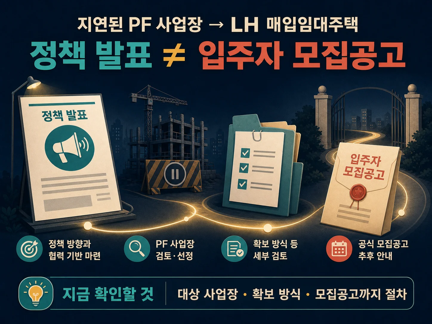 부동산 PF 사업장을 청년·신혼부부 주택으로 전환하는 정책 개요