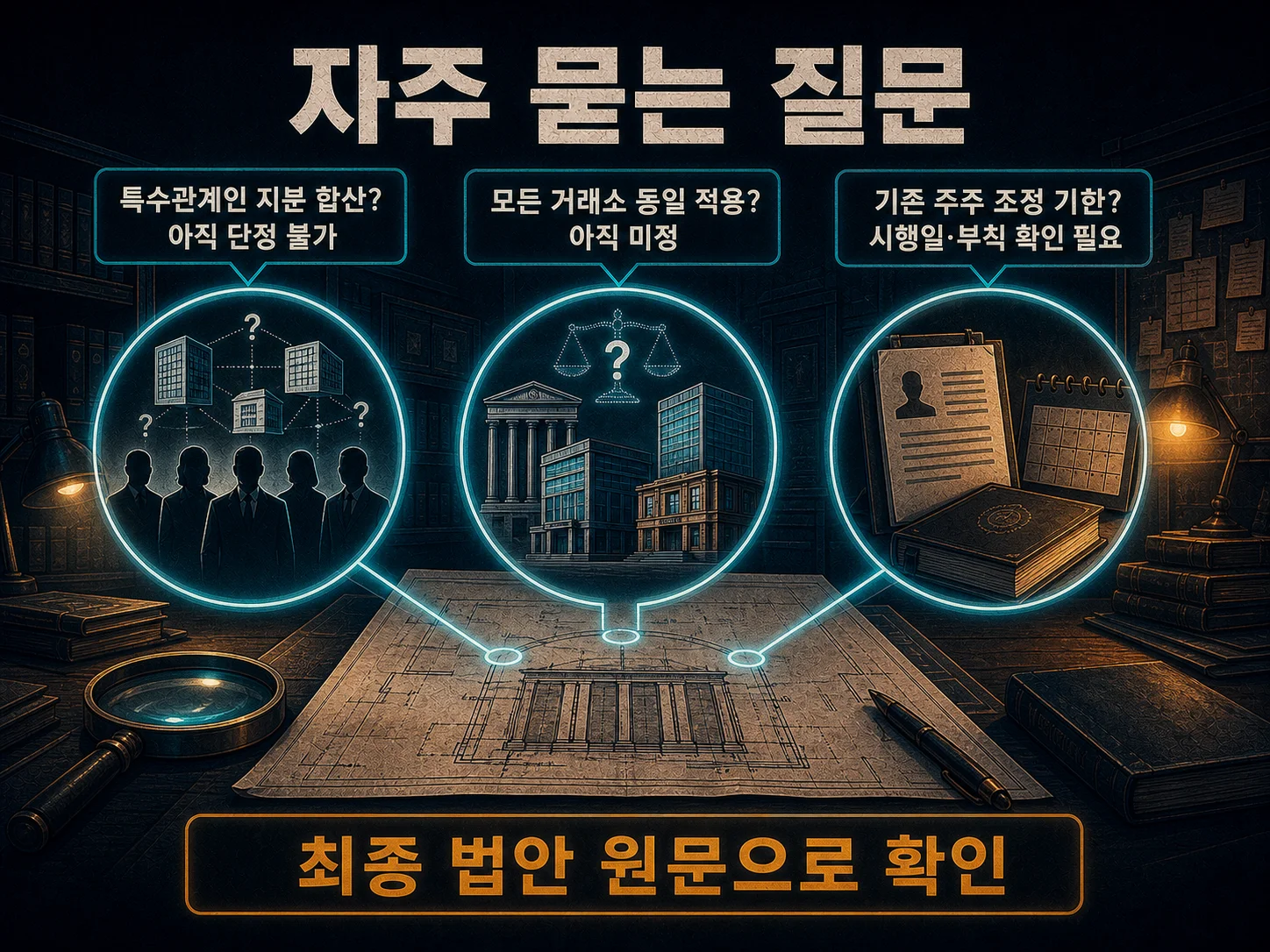 가상자산거래소 지분 상한 20% 관련 자주 묻는 질문과 답변