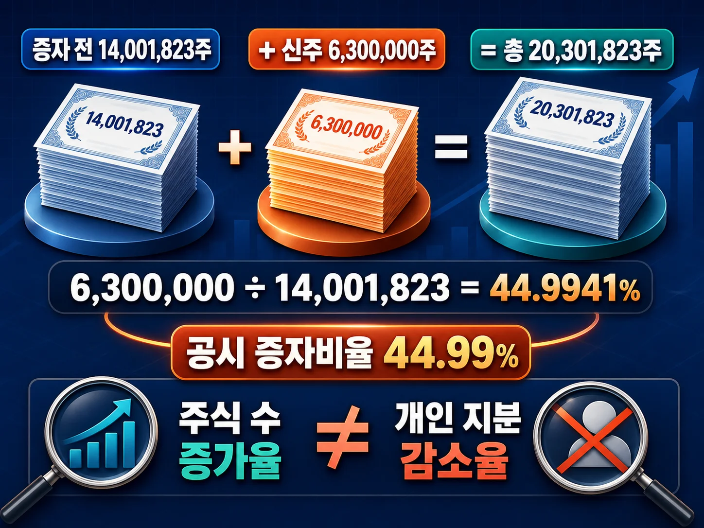 뷰노 신주 630만주와 증자비율 44.99% 핵심 수치