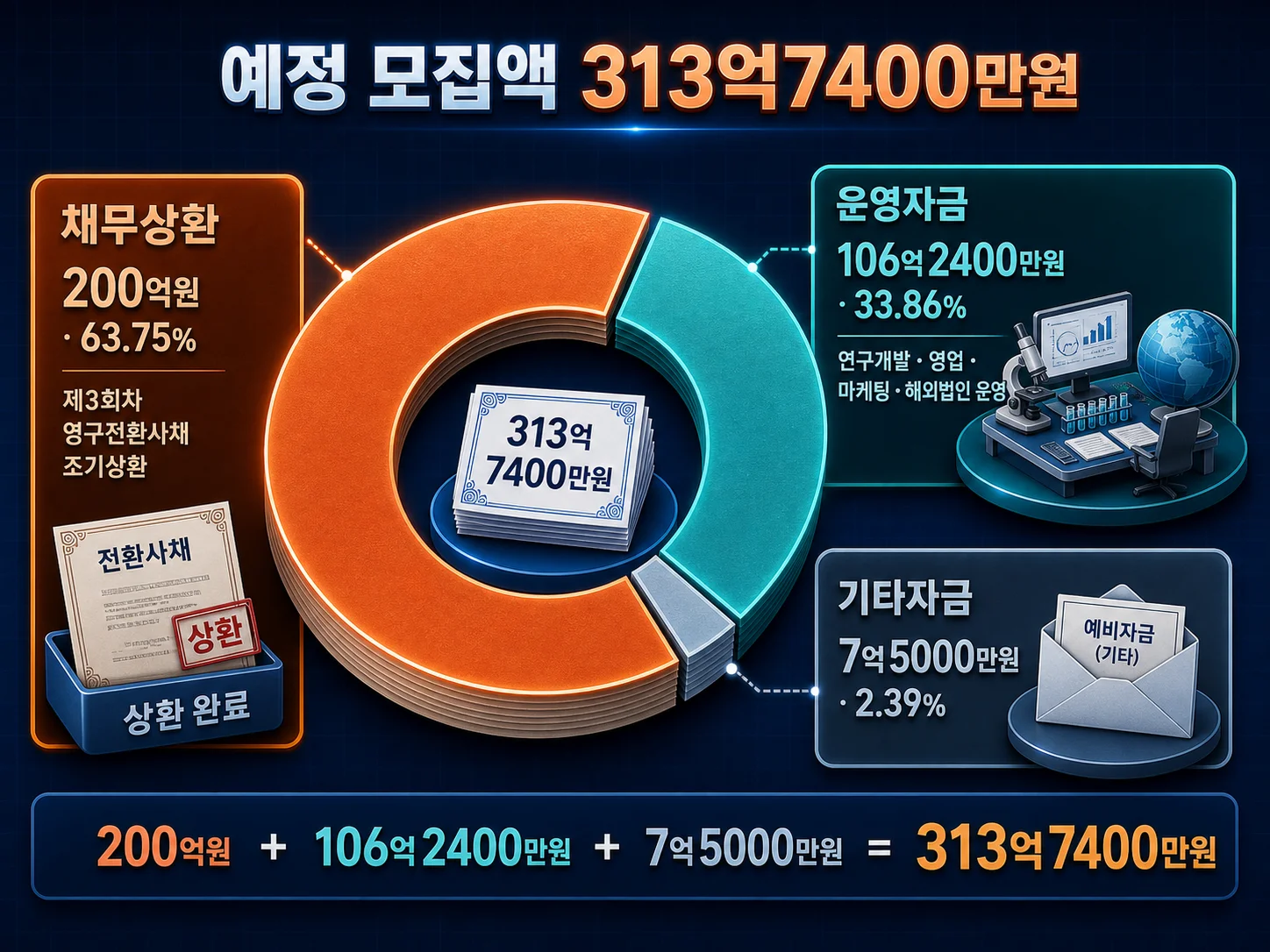 뷰노 유상증자 조달금의 채무상환과 운영자금 배분