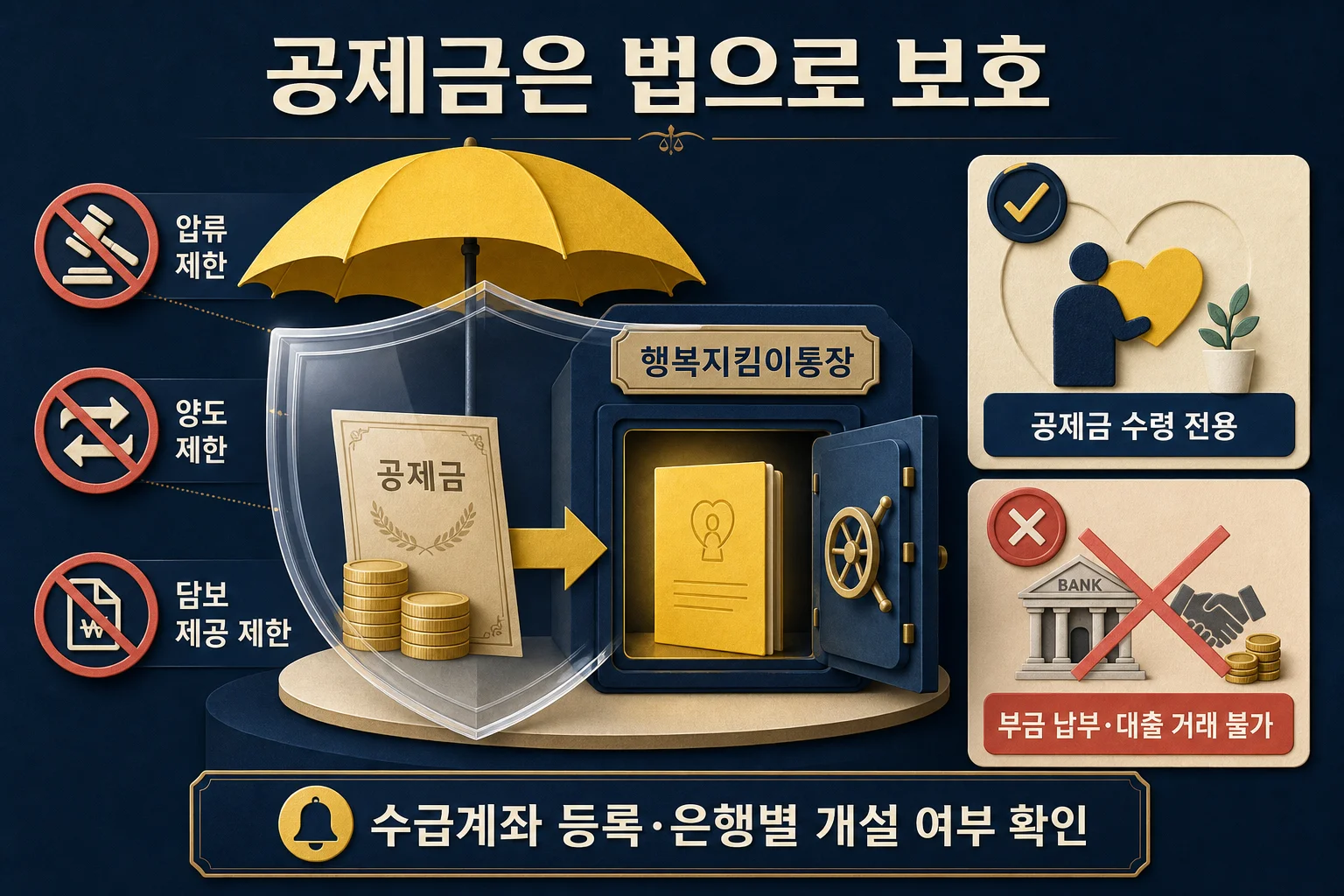 노란우산공제 압류보호와 세후 수령액 비교 방법