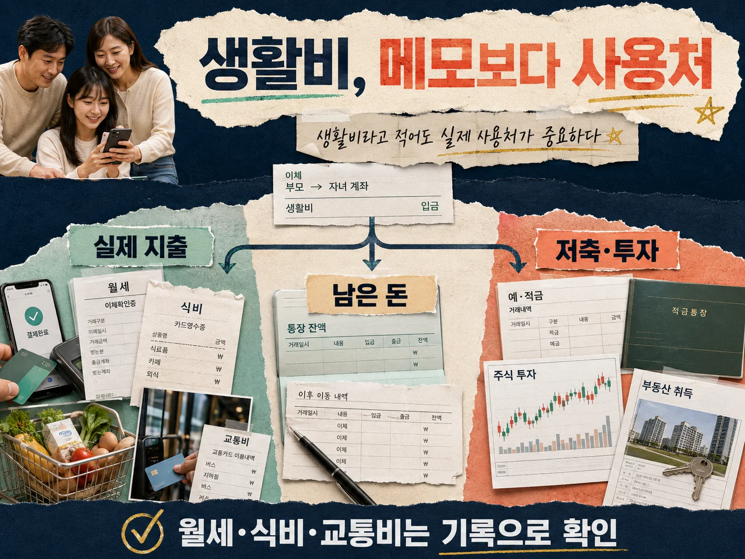 생활비 송금과 저축·투자 자산 형성의 증여세 판단 기준