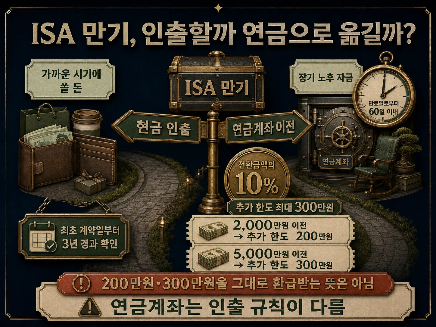 ISA 만기 연금계좌 이전과 세액공제 추가 한도