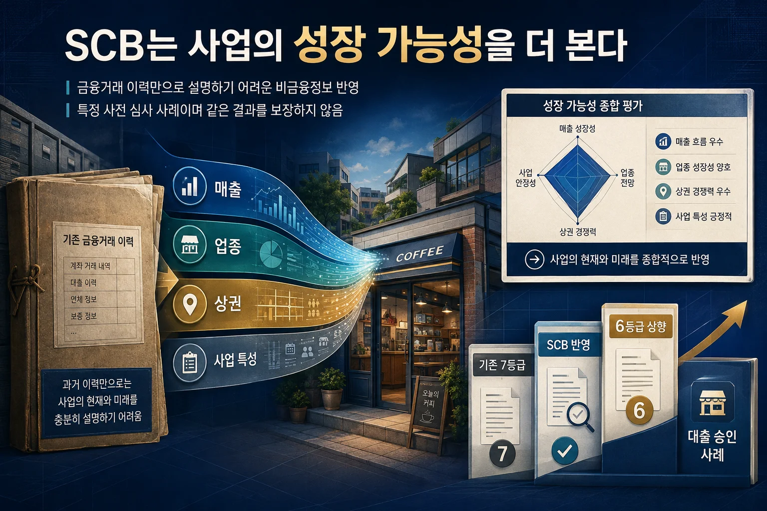 매출·업종·상권을 반영하는 SCB 성장등급 평가