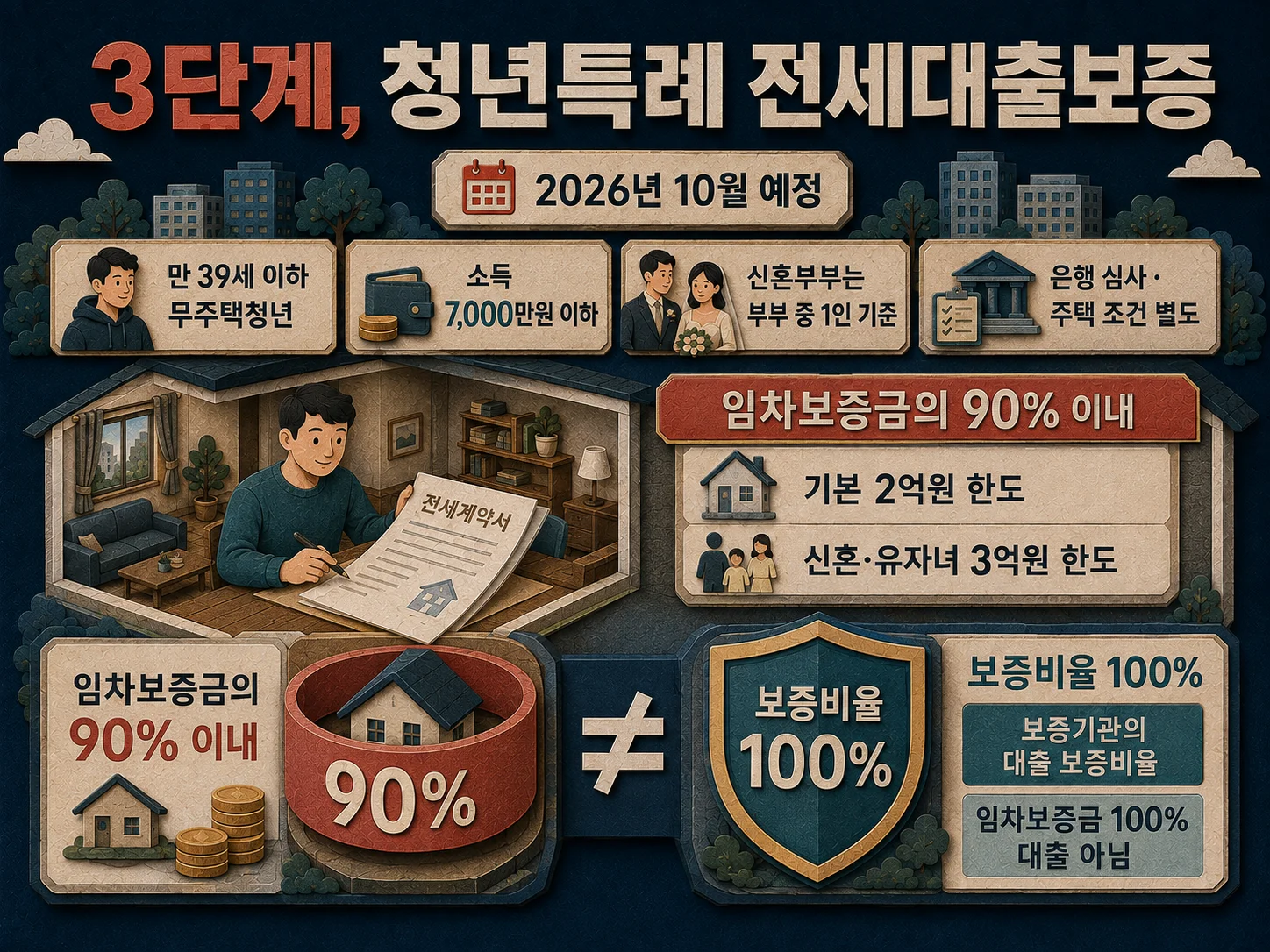 청년특례 전세대출보증 확대 조건과 보증비율 안내