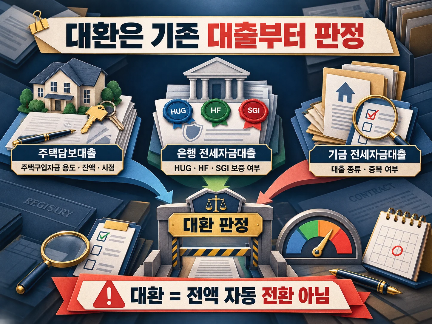 신생아 특례대출 대환 시 기존 주담대·전세대출 확인 서류