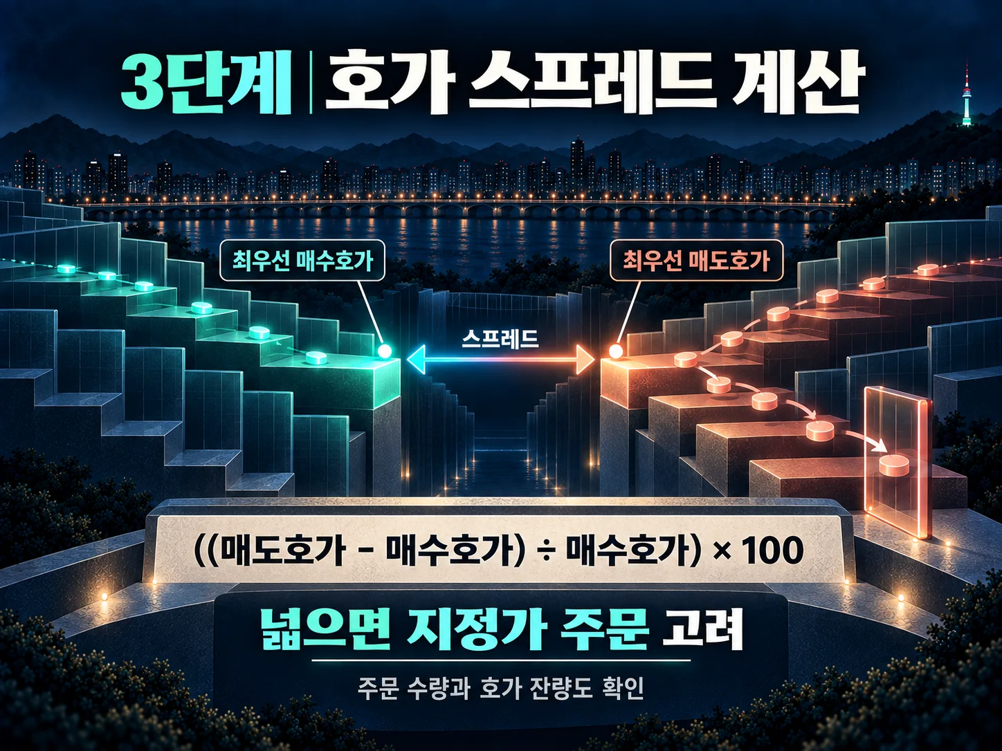 ETF 최우선 매수·매도호가로 호가 스프레드와 거래비용을 계산하는 방법