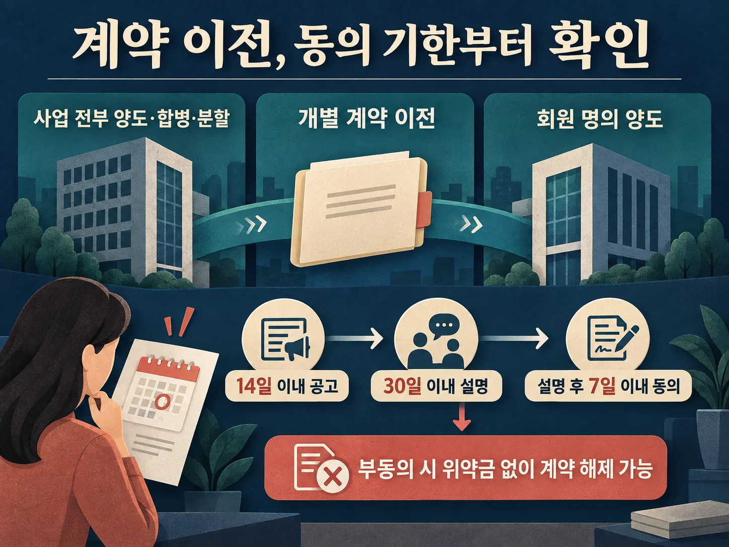 상조 계약 이전 시 소비자 동의 기한 확인