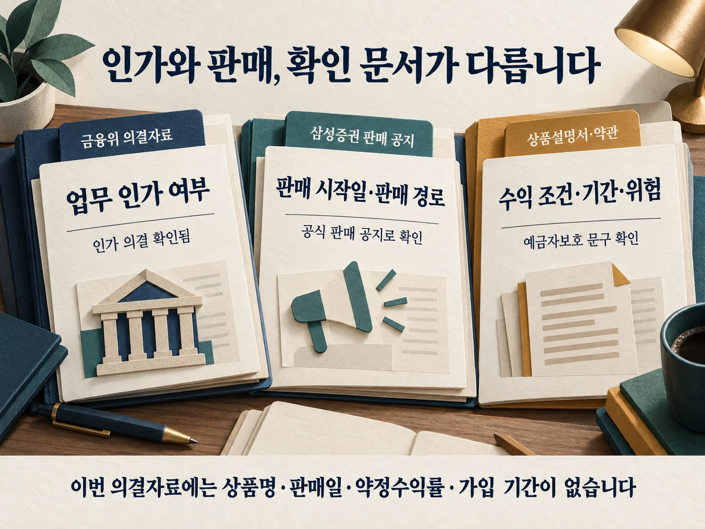 발행어음 인가와 실제 판매 공지의 차이