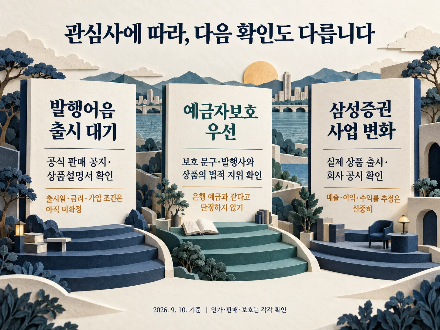 발행어음 출시와 예금자보호 확인 체크포인트