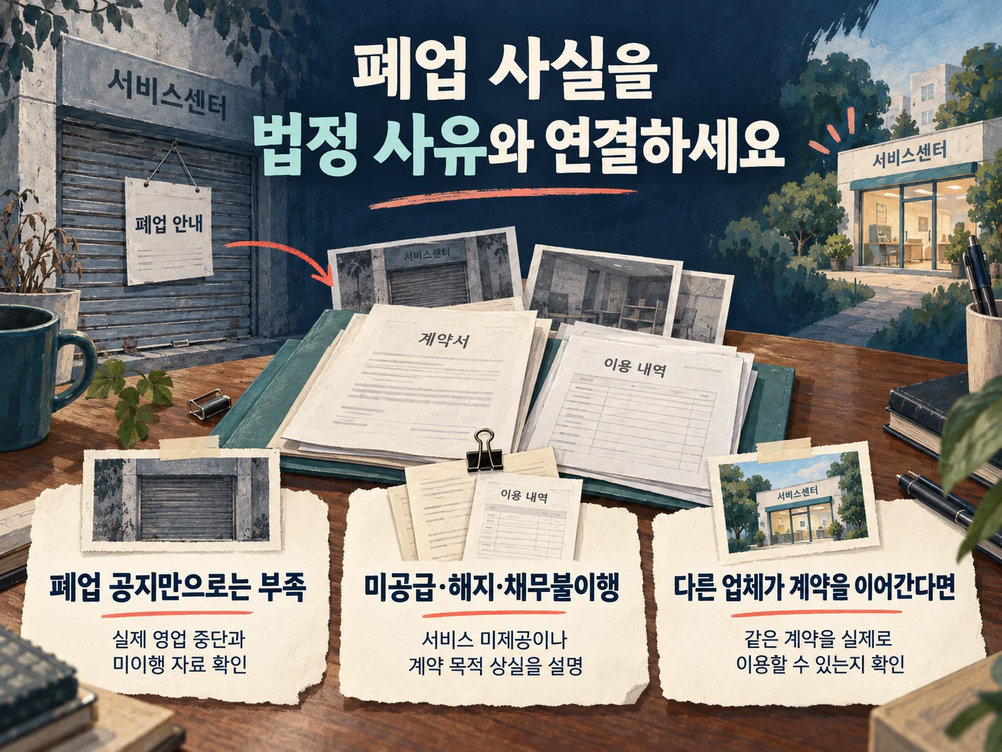 - 폐업 후 할부항변권의 법정 사유와 서비스 미제공 확인 자료