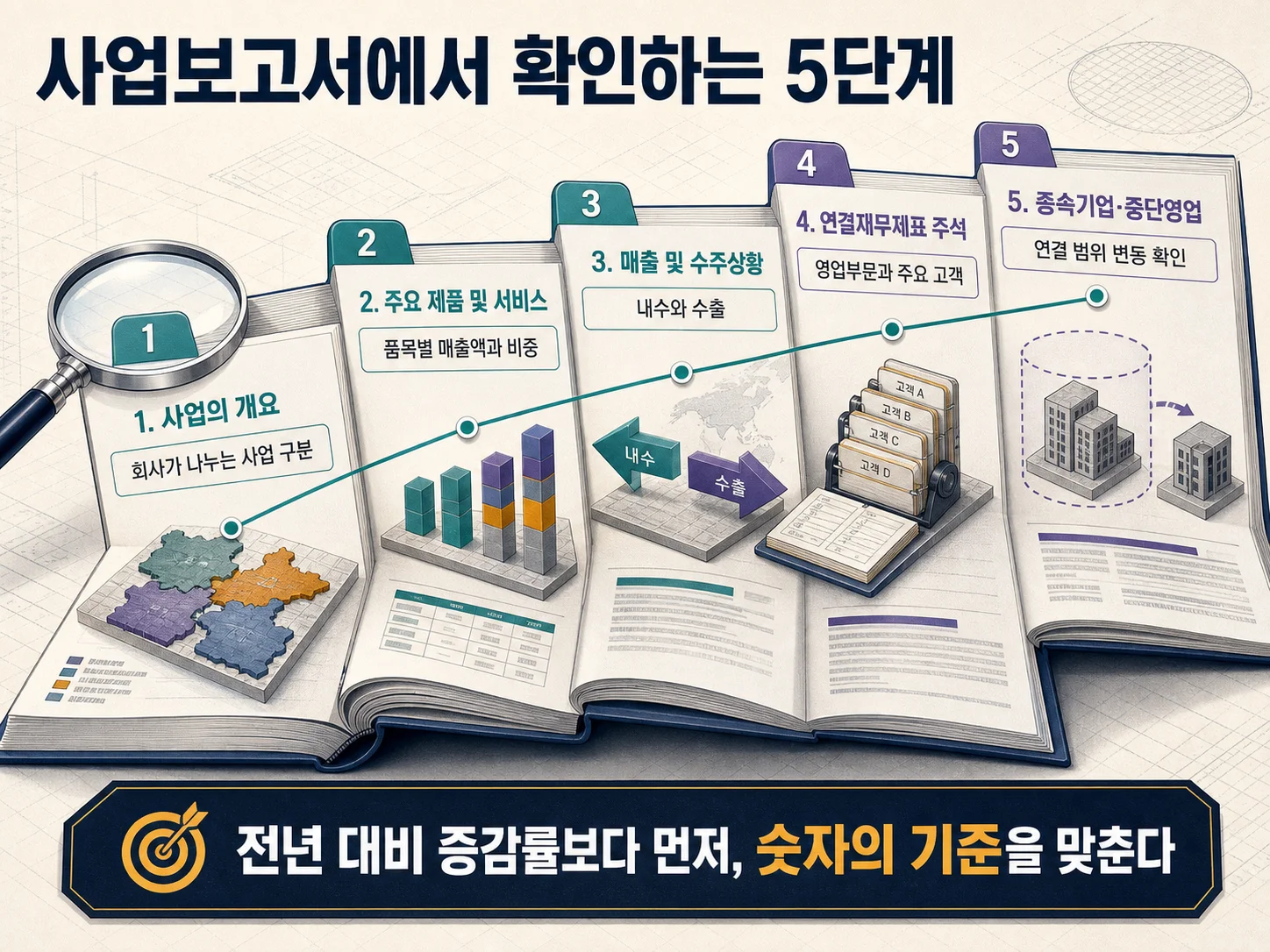 전자공시 사업보고서에서 반도체 소재 매출 비중 확인하는 5단계