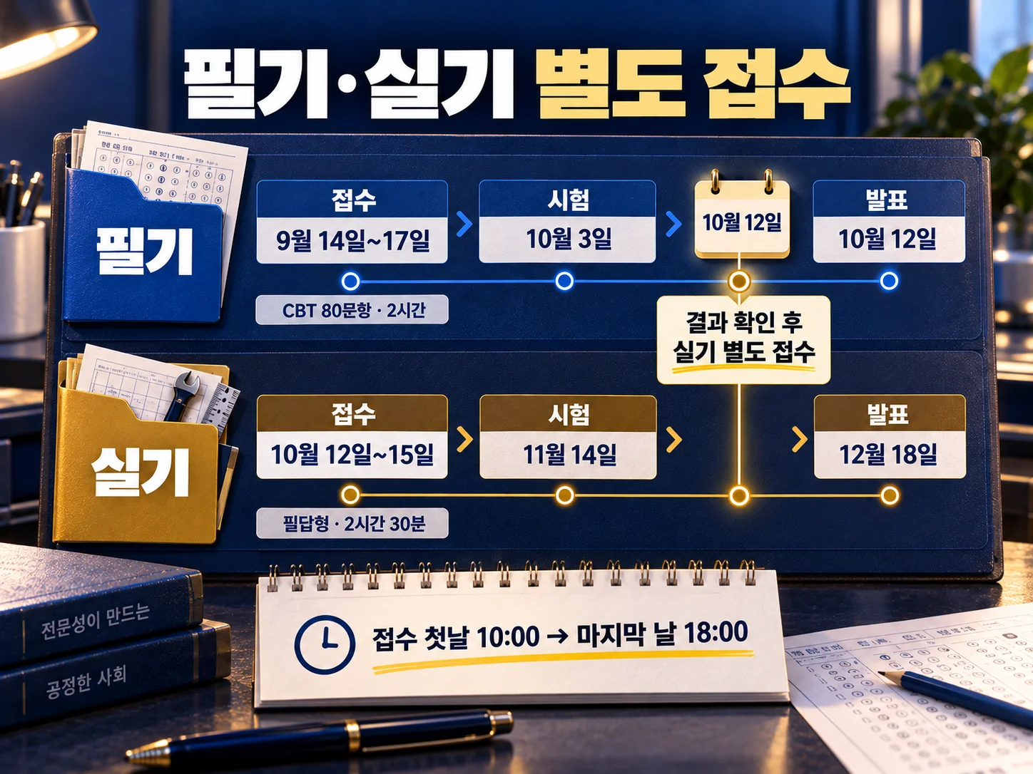 • 공공조달관리사 필기·실기 접수 및 시험 일정