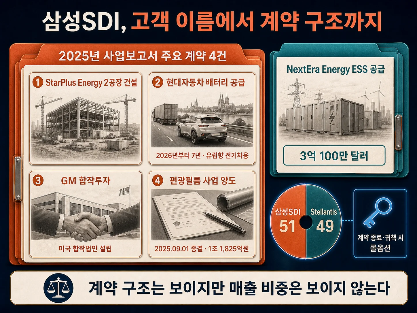 삼성SDI 주요 매출처와 계약 현황 정리