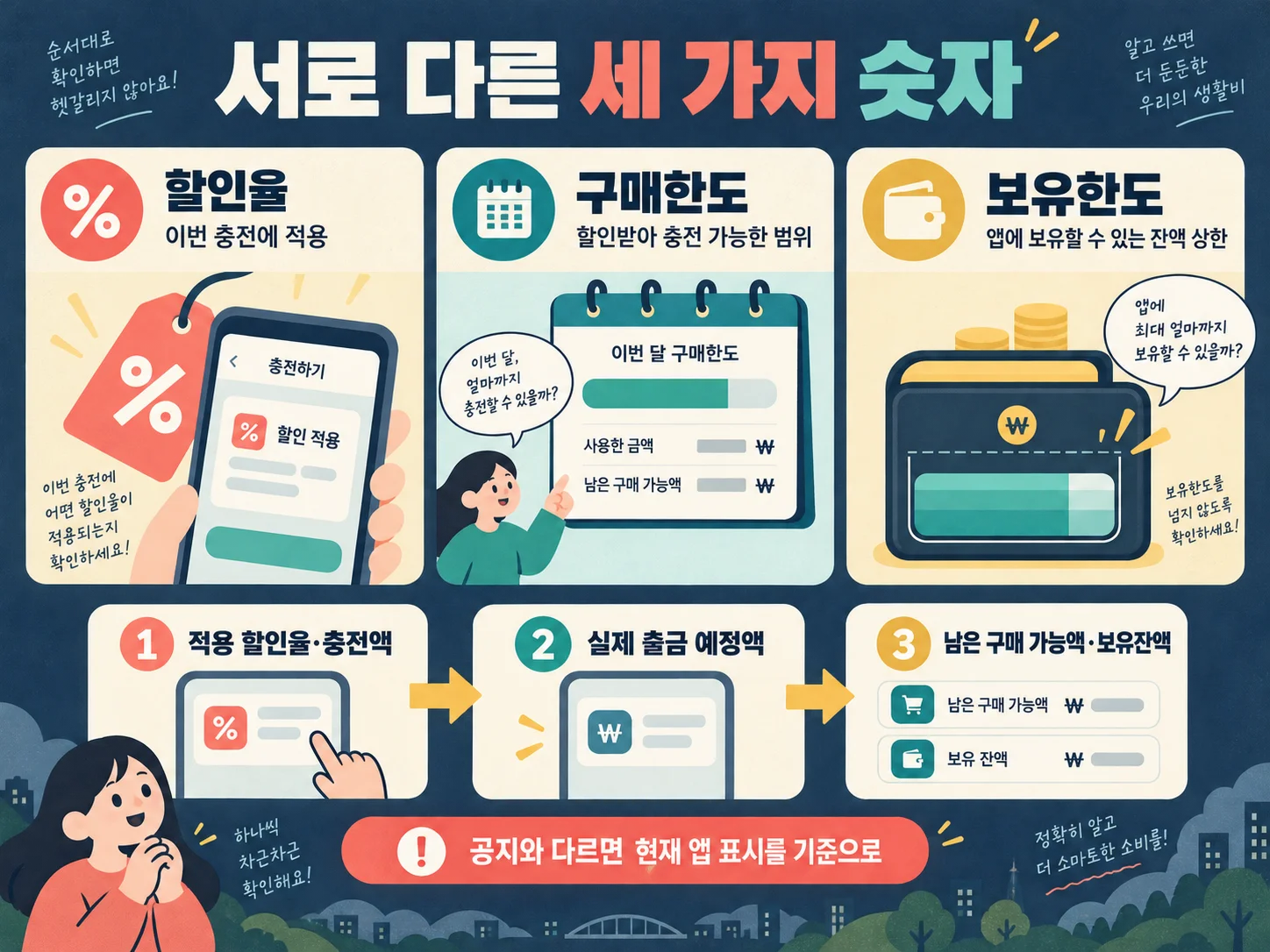 온누리상품권 할인율 구매한도 보유한도 비교