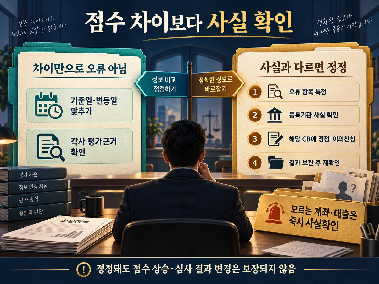 • NICE·KCB 신용정보 오류정정 및 이의신청 절차