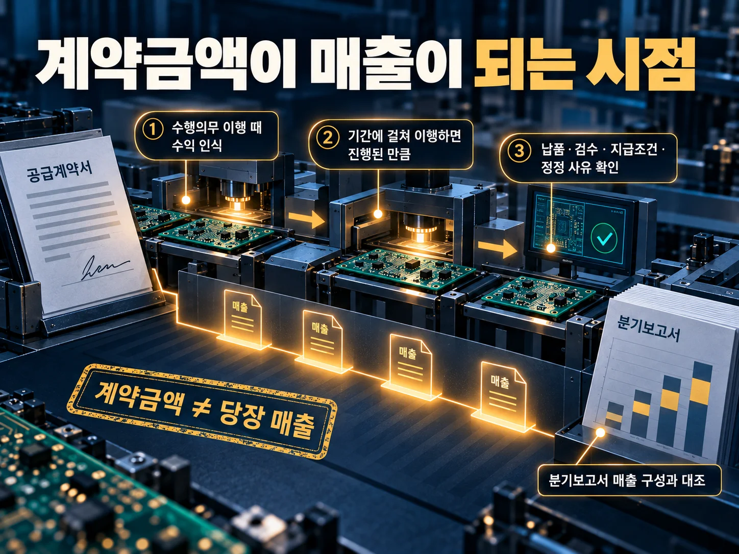 계약기간과 매출 인식 시점 점검