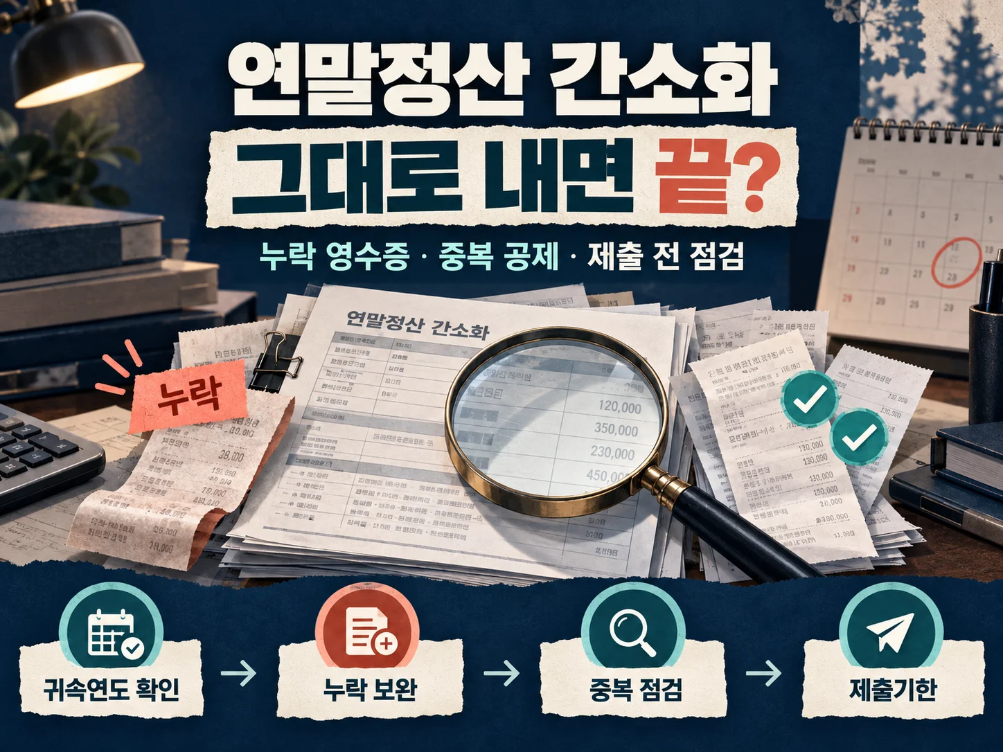 연말정산 간소화 자료 점검과 공제요건 확인 안내