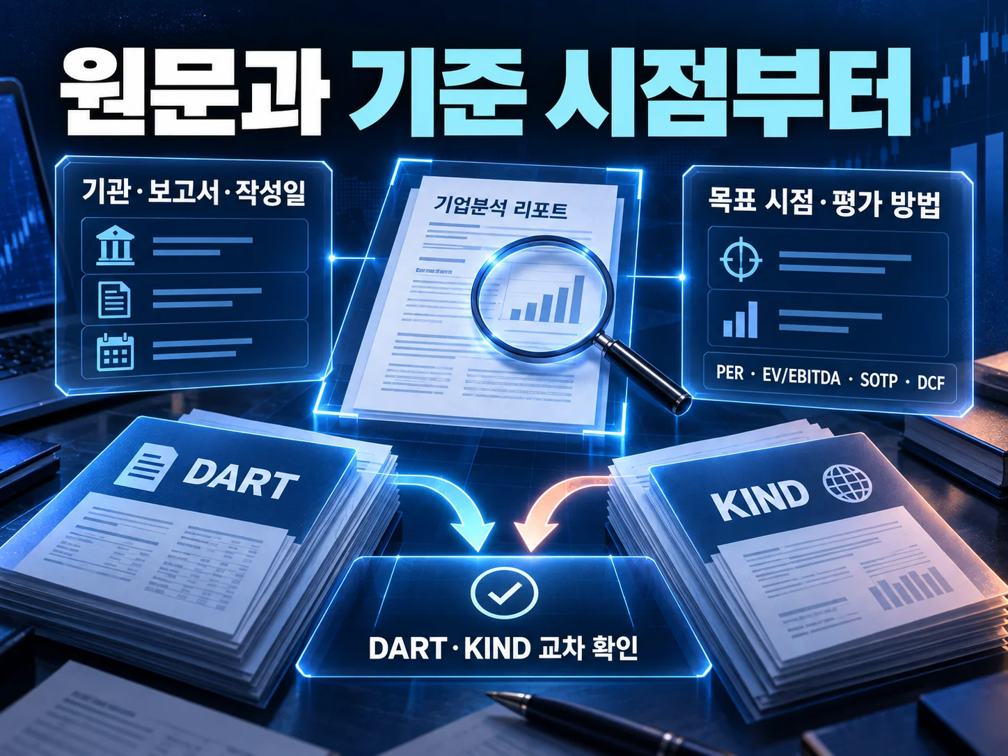 삼성전자 목표주가 기사 원문과 DART·KIND 공시 확인 과정