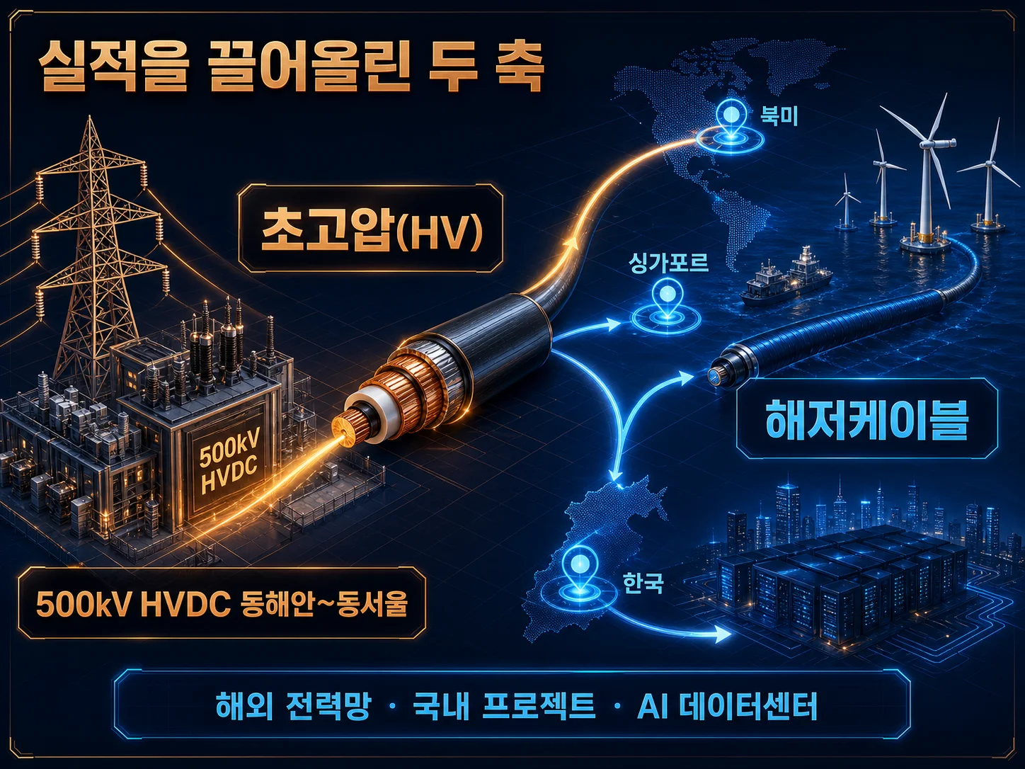 초고압 해저케이블 매출 성장 이끈 대한전선 실적
