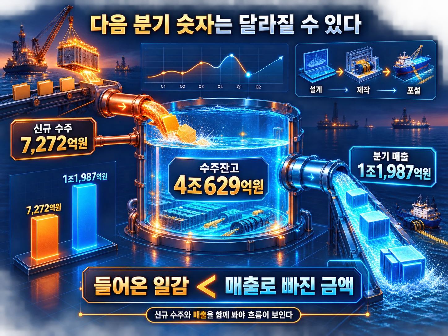 대한전선 수주잔고 4조원 돌파 추이 변화