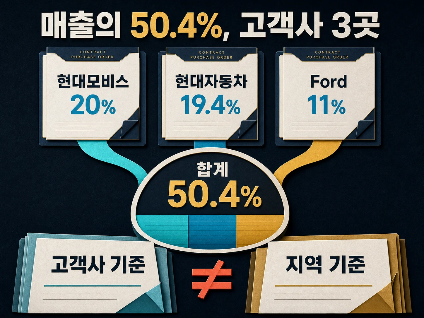 한온시스템 현대모비스·현대자동차·Ford 매출처 비중 50.4%